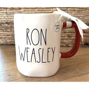 Rae Dunn Harry Potter RON WEASLEY Wizard Chess Champion Mug NEW